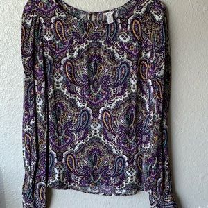 Paisley top